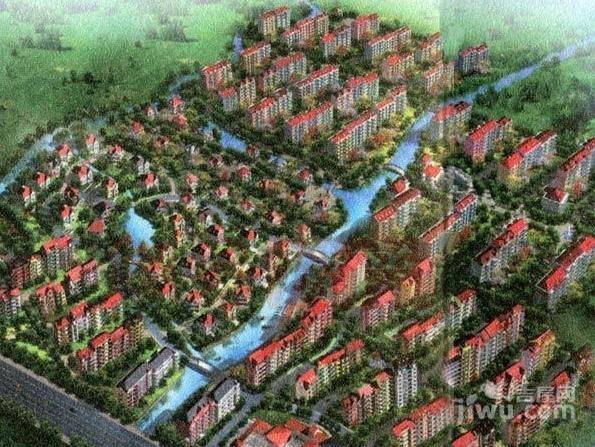 上海捷克住宅小区效果图图片