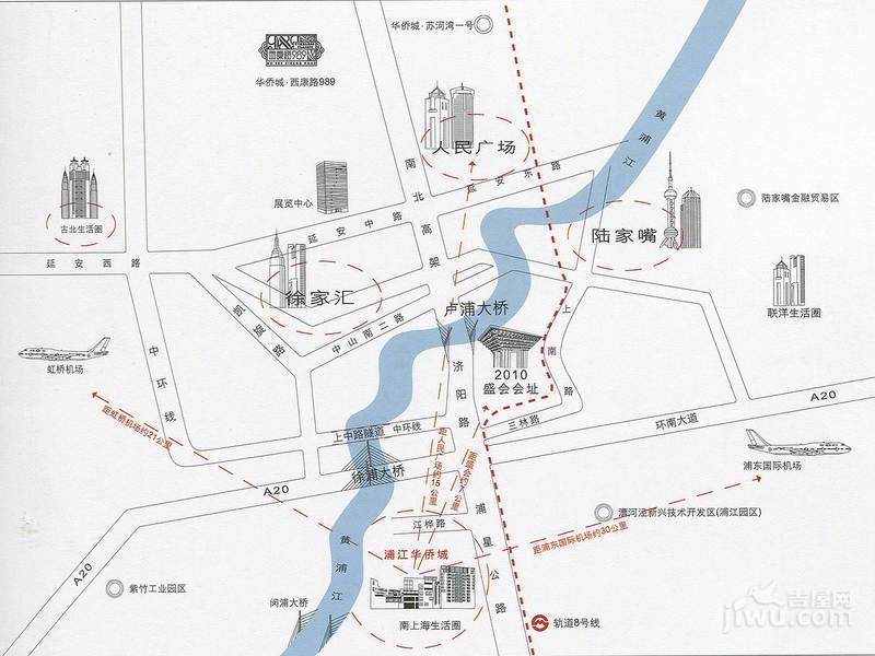 浦江华侨城位置交通图图片