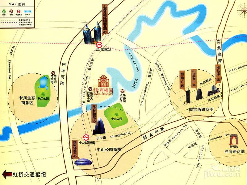 大华清水湾花园三期华府樟园位置交通图图片