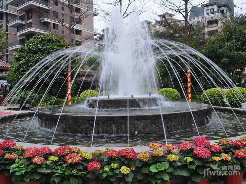 深业紫麟山花园实景图图片