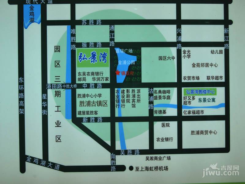 弘景湾位置交通图图片