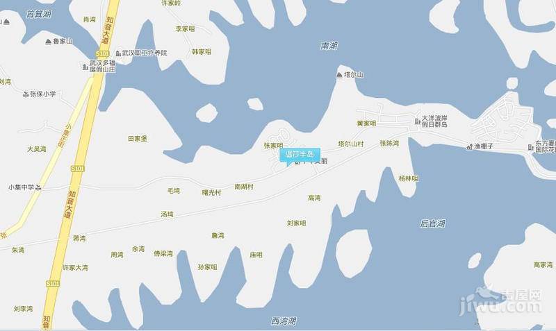 鑫聚温莎半岛位置交通图图片