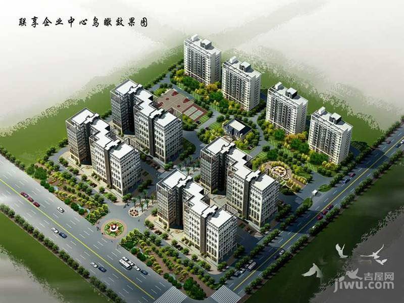 联享企业中心一期光谷soho公寓规划图