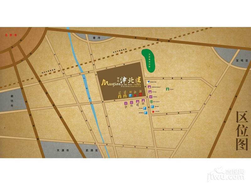 林语花园位置交通图