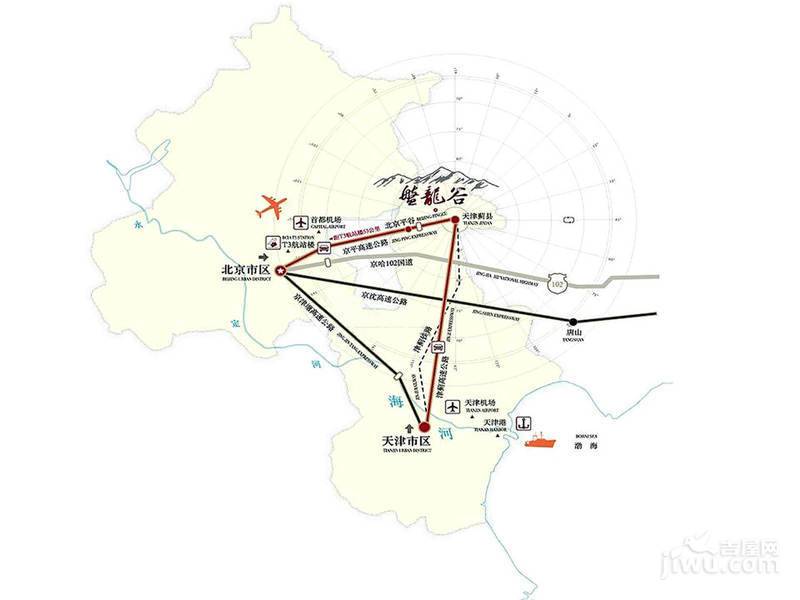 盘龙谷古根海姆山庄位置交通图图片