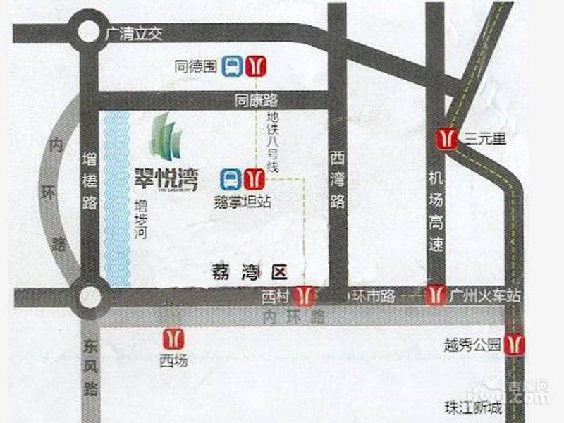 邦华翠悦湾位置交通图图片