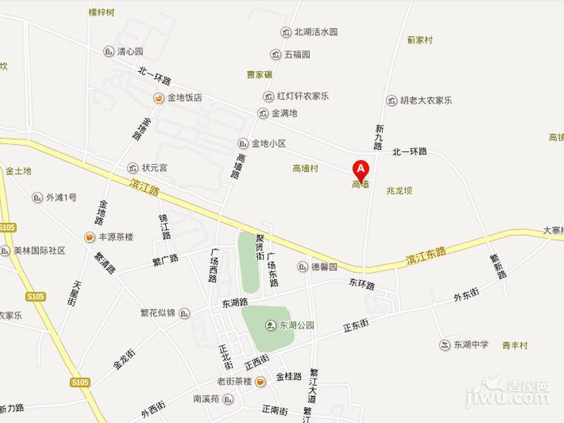 大月龙湖尚城位置交通图图片