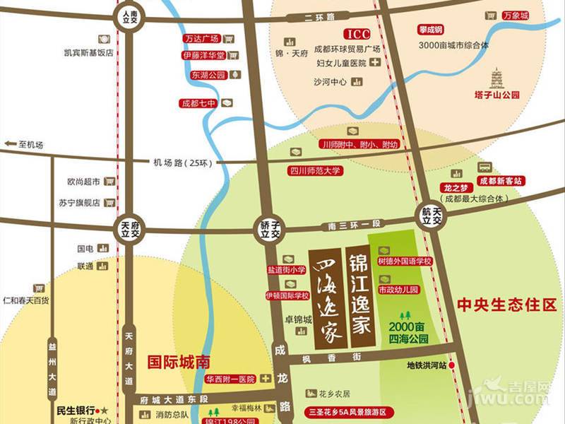 锦江逸家配套图图片