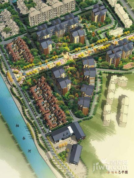 星月尚溪河畔效果图图片