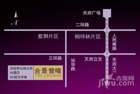 誉峰L4位置交通图图片