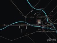 中铁西城位置交通图图片