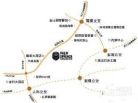 重庆棕榈泉国际花位置交通图图片