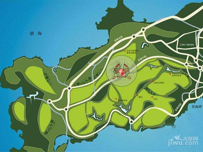 碧桂园红旗谷位置交通图