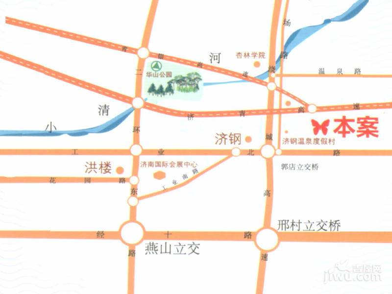 温泉小镇位置交通图图片