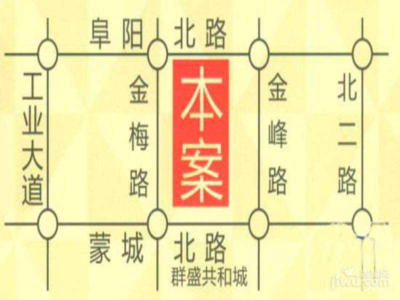 鸿路北城明珠（桔子公寓）位置交通图图片