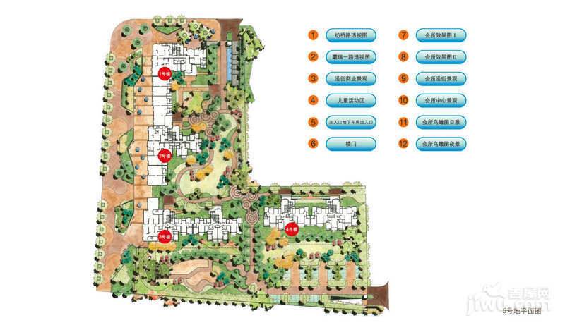 高科绿水东城规划图图片