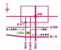 九锦台位置交通图图片