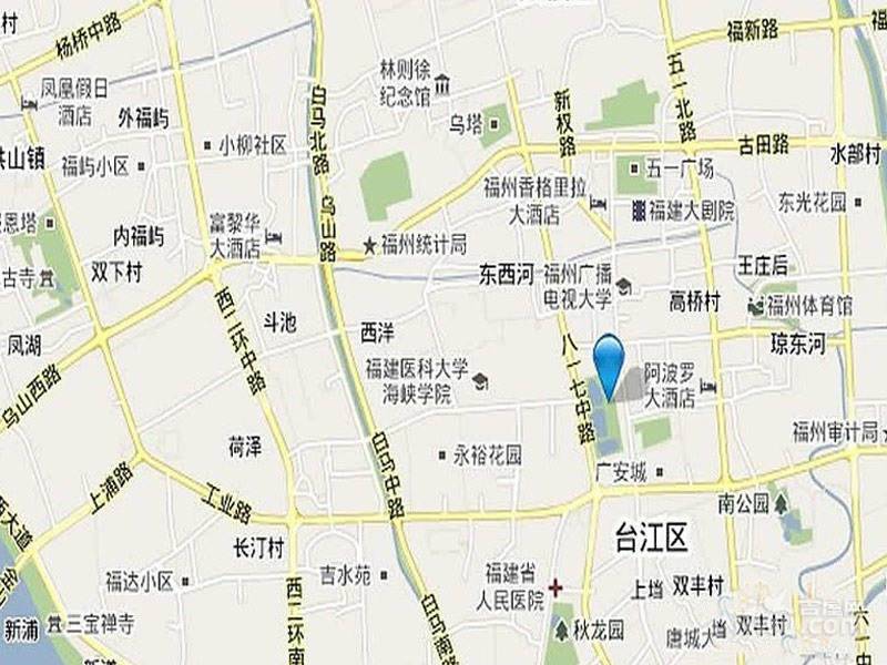 茶亭SOHO位置交通图1