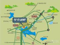 琴亭湖畔规划图图片