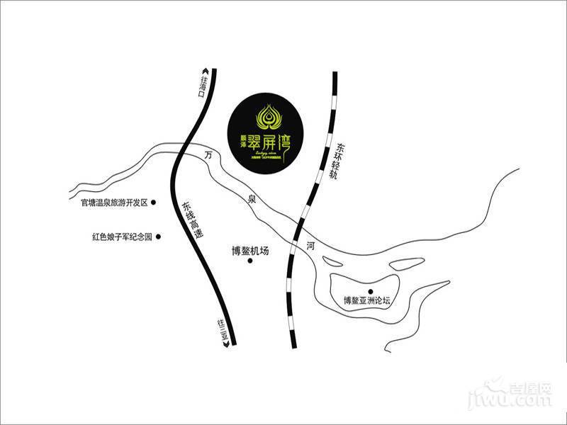 顺泽翠屏湾位置交通图图片