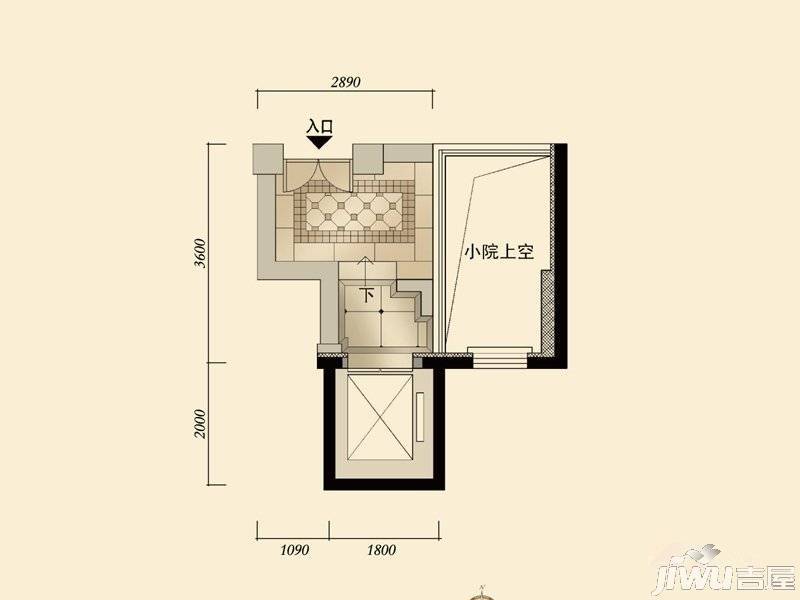 金隅78墅4室2厅3卫240㎡户型图