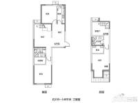 华远·和墅雅园3室3厅2卫140㎡户型图