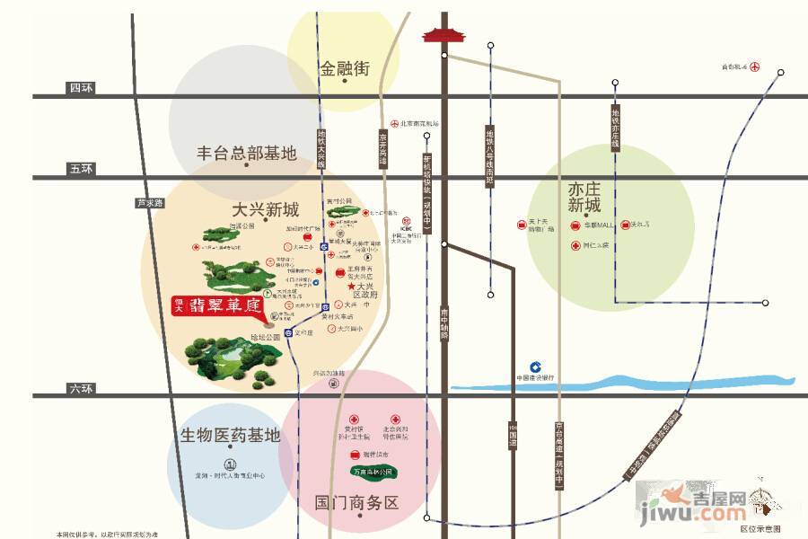 北京恒大翡翠华庭位置交通图图片