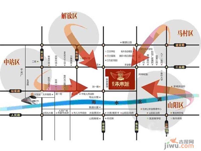 远大未来城位置交通图图片