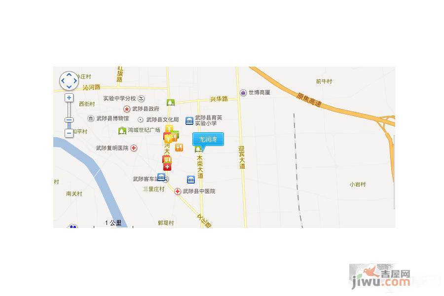 龙润湾位置交通图