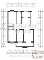 丽纳尔花苑普通住宅120㎡户型图