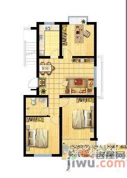 玉苑小区3室2厅1卫99.5㎡户型图