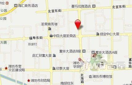 奎文劳动局位置交通图图片