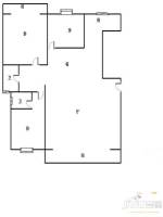 农机局宿舍4室2厅2卫户型图