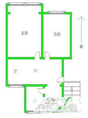 邮政新村2室2厅1卫户型图