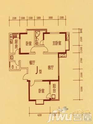 汇金苑小区2室2厅1卫户型图