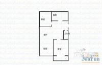 新港大厦宿舍3室2厅1卫户型图