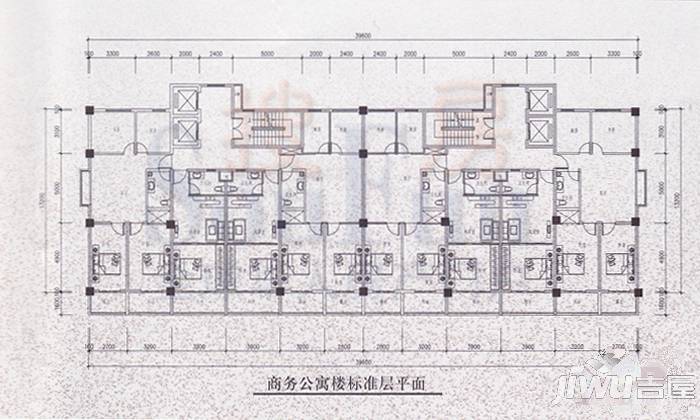 中侨广场1室0厅0卫户型图