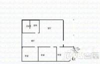 富华公寓3室2厅1卫147㎡户型图