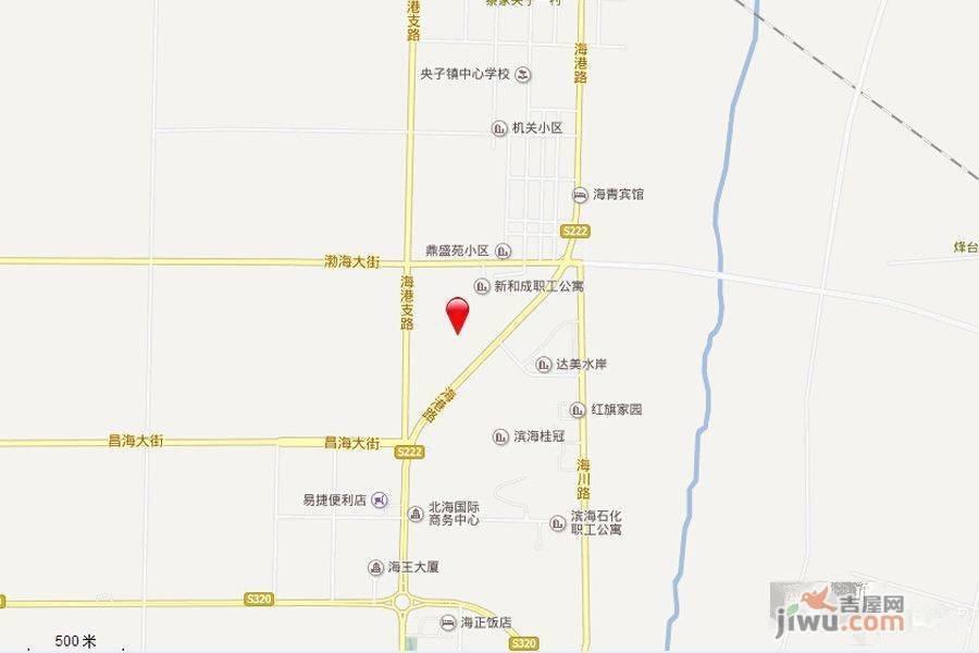潍坊渤海国际水产广场位置交通图