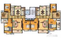 华建1街区写字楼4室2厅2卫158.8㎡户型图