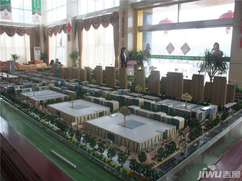 中国菏泽农贸博览城沙盘图图片