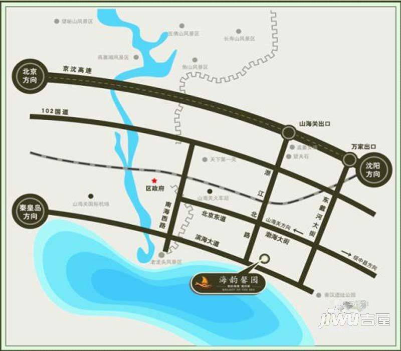 海韵馨园位置交通图