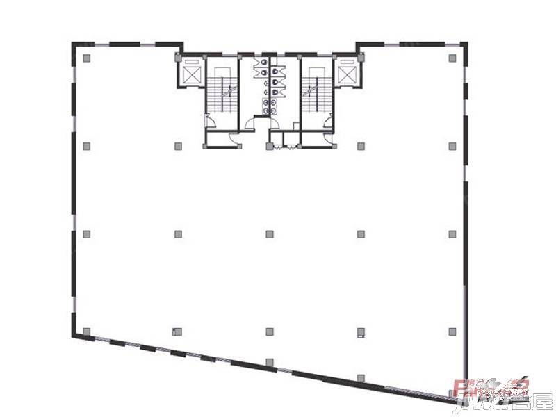 移动智地普通住宅688㎡户型图