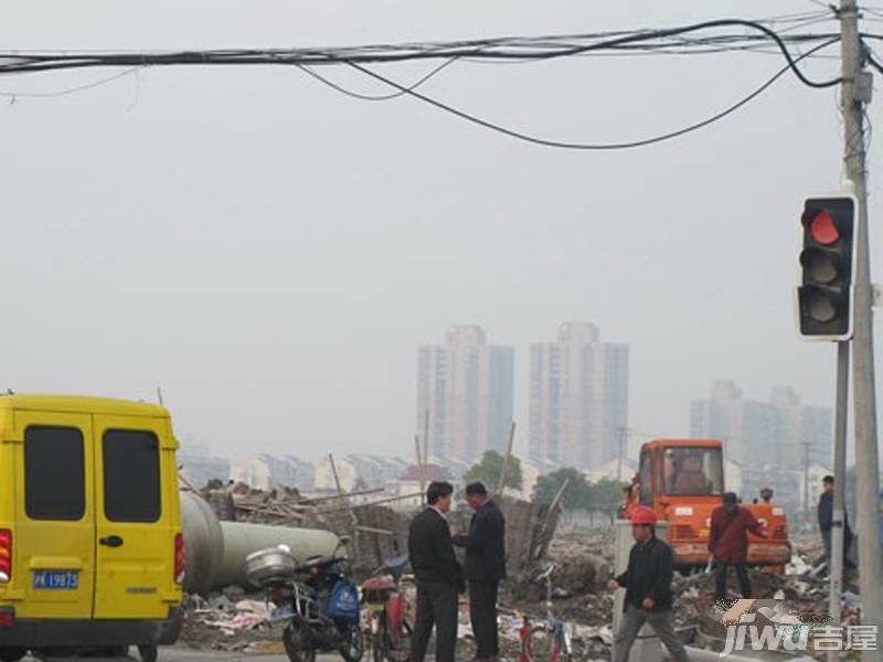 绿地外滩中心实景图图片