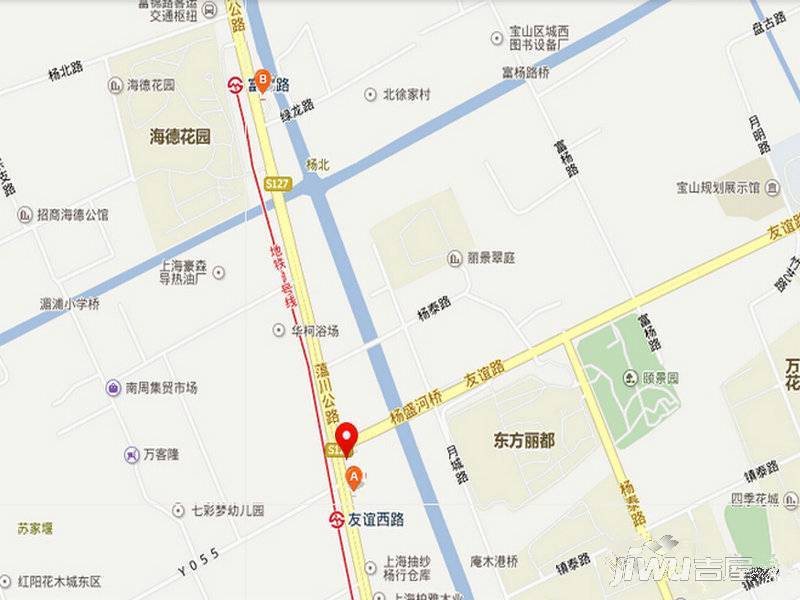 上海亿博大厦位置交通图