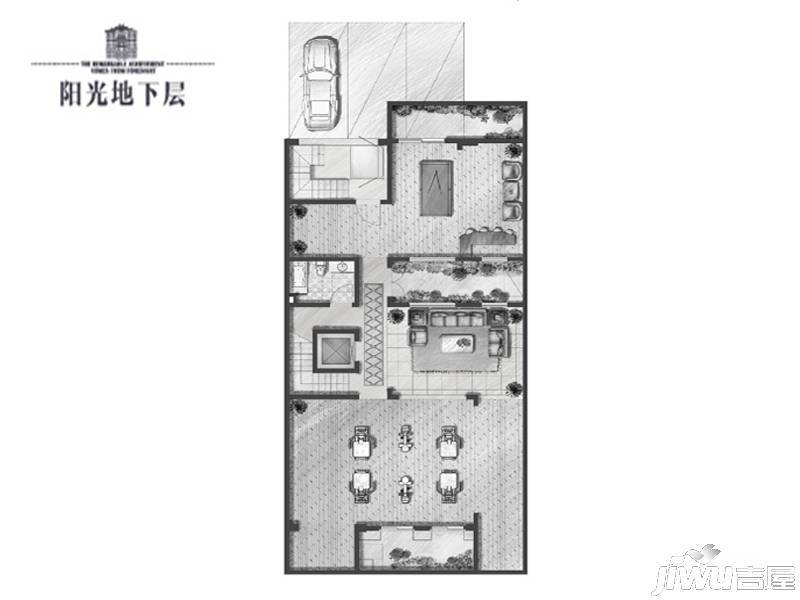 中海紫御豪庭4室4厅5卫168.9㎡户型图