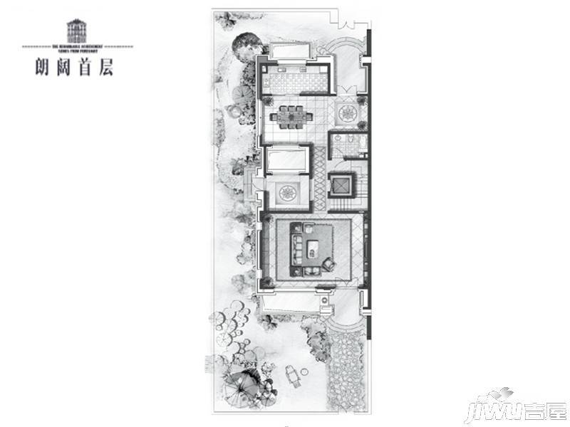 中海紫御豪庭4室4厅5卫365.8㎡户型图