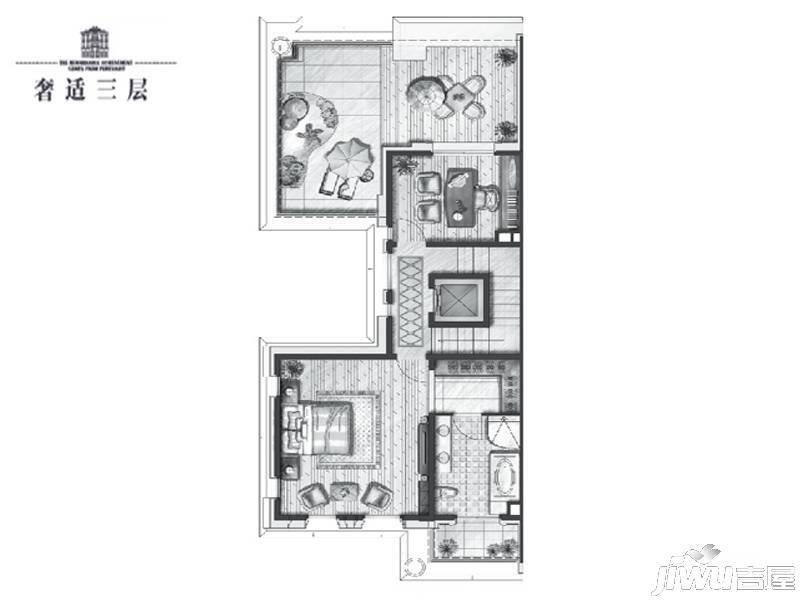 中海紫御豪庭4室4厅5卫365.8㎡户型图