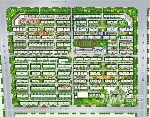 金鑫·四季绿城规划图1