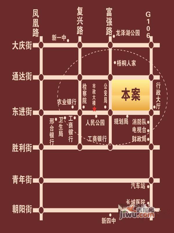久福大院位置交通图图片